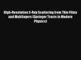 AudioBook High-Resolution X-Ray Scattering from Thin Films and Multilayers (Springer Tracts