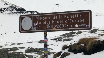 D!CI TV : Le Col de la Bonette toujours fermé à cause de la neige