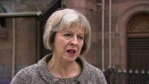 Theresa May appeals for information on PC death