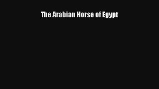 The Arabian Horse of Egypt Read PDF Free