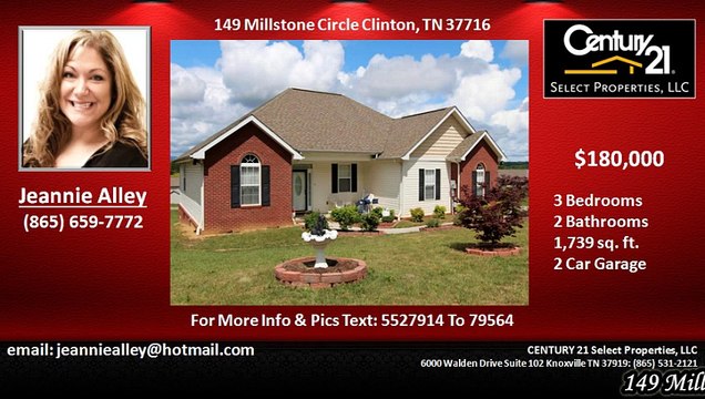 149 Millstone Circle Clinton, TN 37716