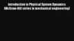 AudioBook Introduction to Physical System Dynamics (McGraw-Hill series in mechanical engineering)