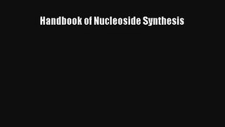 AudioBook Handbook of Nucleoside Synthesis Download