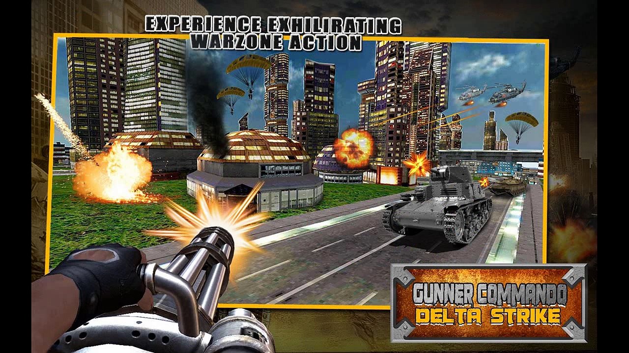 Artillero Comando:Delta huelga Para Android