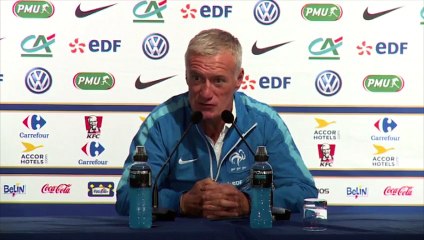 D. Deschamps: "Anthony Martial a un potentiel très intéressant"