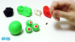 Alien Play-Doh Model (Hellokids)