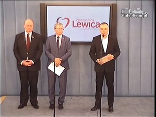 Poseł Zbyszek Zaborowski - konferencja z 24 września 2015 r.