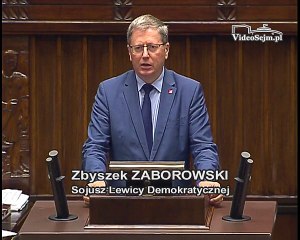 Poseł Zbyszek Zaborowski - Wystąpienie z dnia 24 wrze�nia 2015 roku.