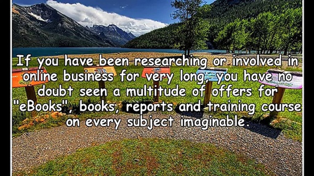 Information is the hottest product on the market!