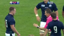 Coupe du monde de rugby : un arbitre se moque d'un joueur et lui propose d'aller jouer au football