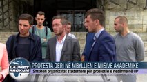 PROTESTA DERI NË MBYLLJEN E NJISIVE AKADEMIKE