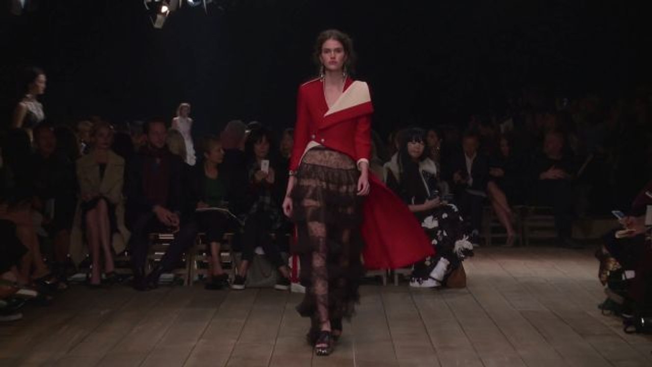 Vogue Fashion Week - Alexander McQueen Spring 2...