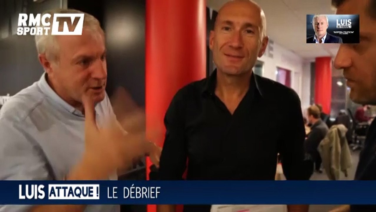 Gilbert Brisbois chambre Luis : "Luis t'es mauvais !"