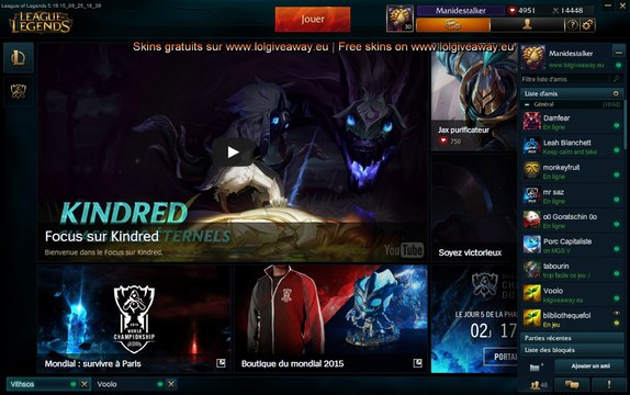 LolGiveAway Live (REPLAY) (2015-10-05 20:47:48 - 2015-10-05 21:02:21)