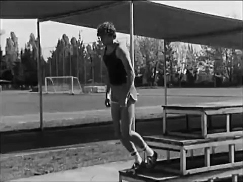 AMAZING video on plyometrics in the past.....this is explosive power!