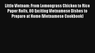 Little Vietnam: From Lemongrass Chicken to Rice Paper Rolls 80 Exciting Vietnamese Dishes to