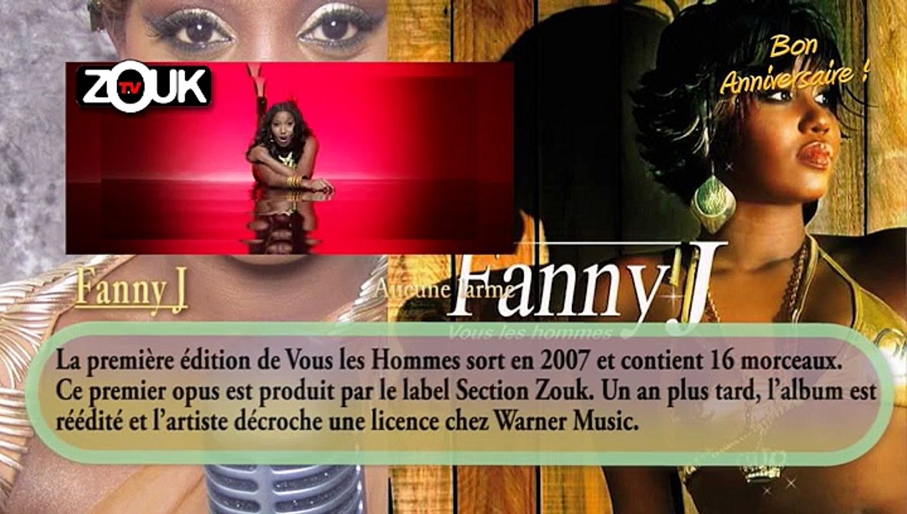 Joyeux anniversaire Fanny J