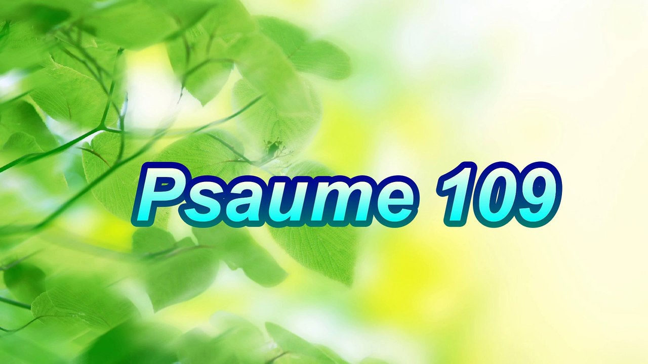 Psaume 109