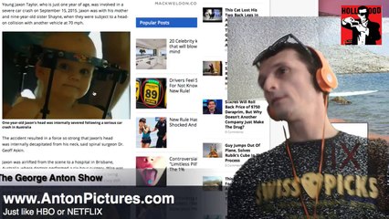 Australian Doctors Successfully Reattach Baby's Internally Decapitated Head Following Serious Car Crash PARODY THE GEORGE ANTON SHOW