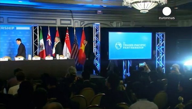 اتفاقية تجارة حرة بين أمريكا و11 دولة عبر المحيط الهادي