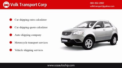 Car Shipping Quote Calculator