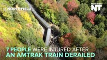 Amtrak Train Derails in Vermont