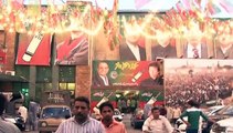 PTI Supporters in NA 122 Election 11 October