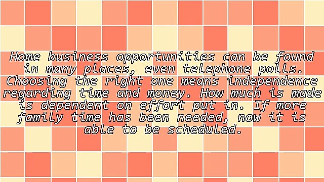 Becoming Self Employed Using Home Business Opportunities