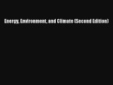AudioBook Energy Environment and Climate (Second Edition) Online