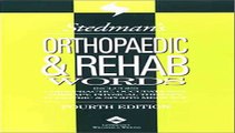 Stedman s Orthopaedic   Rehab Words: With Podiatry, Chiropractic,  Free Download Book