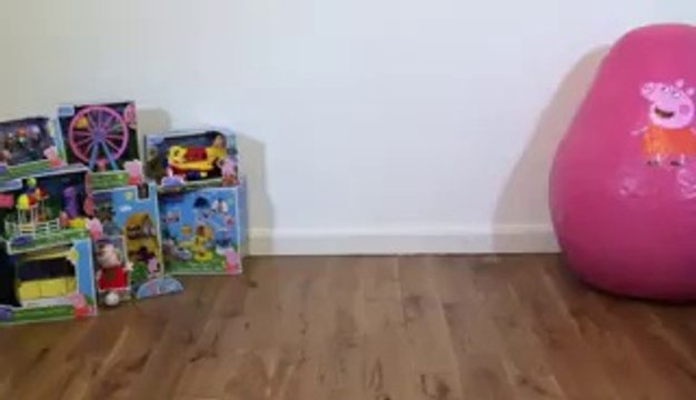 Peppa Pig Giant Egg Surprise Peppa Pig Toys Giant Surprise Eggs Unboxing + Kinder Surp