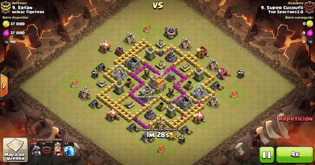 Ataque Full Dracos Super Cuchufli TH7