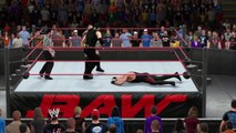 WWE 2K15 the undertaker v rvd v the punisher