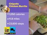 How Many Steps it Takes to Burn Off Your Favorite Meal