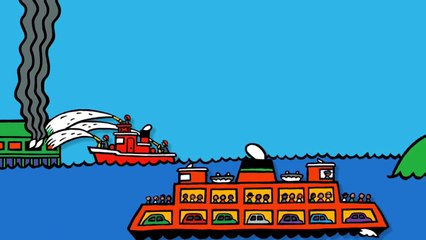 Çizgi Film - Taşıtlar - Gemiler (Мультик про корабли и пароход