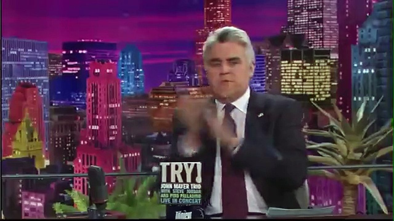 John Mayer Trio - Who Did You Think I Was - Jay Leno (2006)