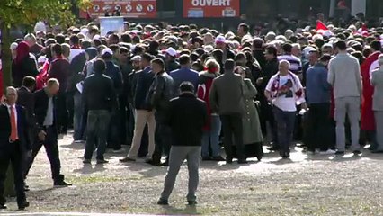 اردوغان يجمع انصاره من اتراك الشتات في ستراسبورغ