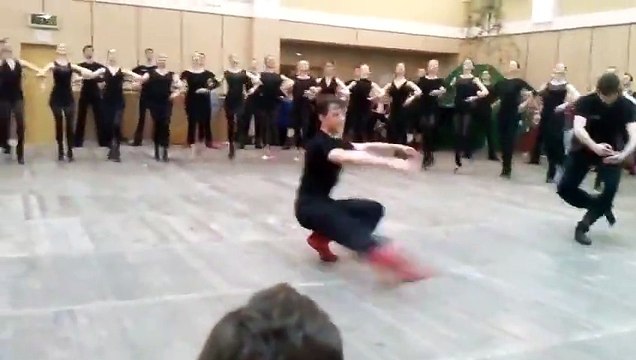 Репетиція Державного ансамбль танцю України ім. П. Вірського Гопак