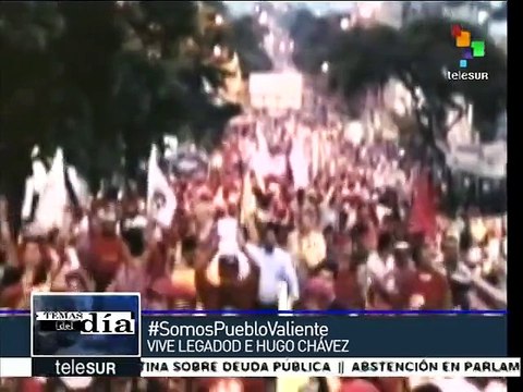 Conmemora Venezuela 31 meses de la partida física de Hugo Chávez