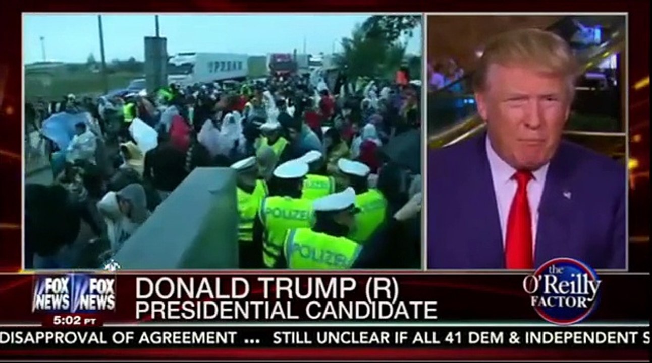 Bill O'Reilly Donald Trump Face Off on Kim Davis, Abortion & #BlackLivesMatter