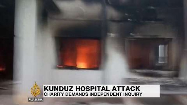 MSF seeks independent probe into Kunduz hospital attack
