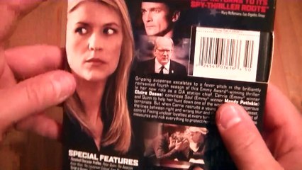 Présentation (unboxing) Homeland season 4