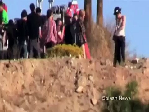 Taylor Swift - I Knew You Were Trouble Music Video Shoot