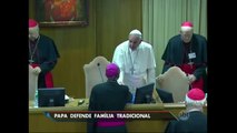 Papa defende família tradicional na abertura do Sínodo de bispos