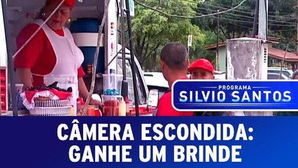 Câmera Escondida: Ganhe Um Brinde