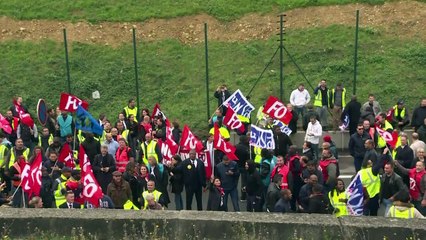 Agreden a directivos de Air France