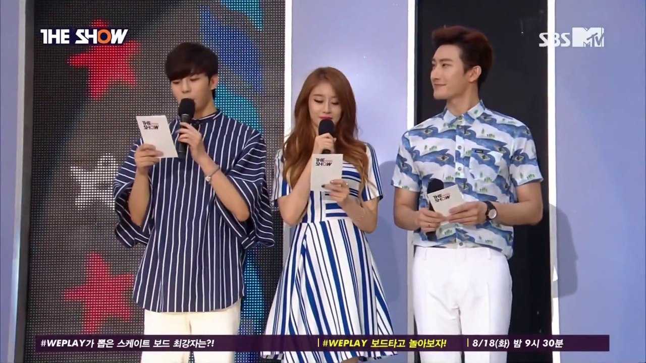150811 더쇼 썸머 K-POP 페스티벌 - 빅스(VIXX) 홍빈, 이홍빈 MC 편애cut by핑커벨