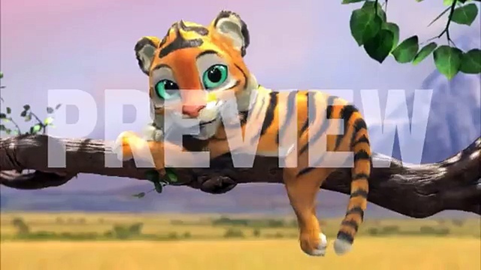 ⁣Tiger Boo English Version (Cute Cartoon Songs)