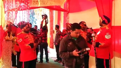 Punjab Police Band in Sikh Wedding 2014