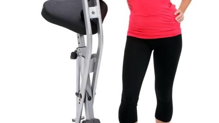 Exerpeutic Folding Magnetic Upright Bike With Pulse